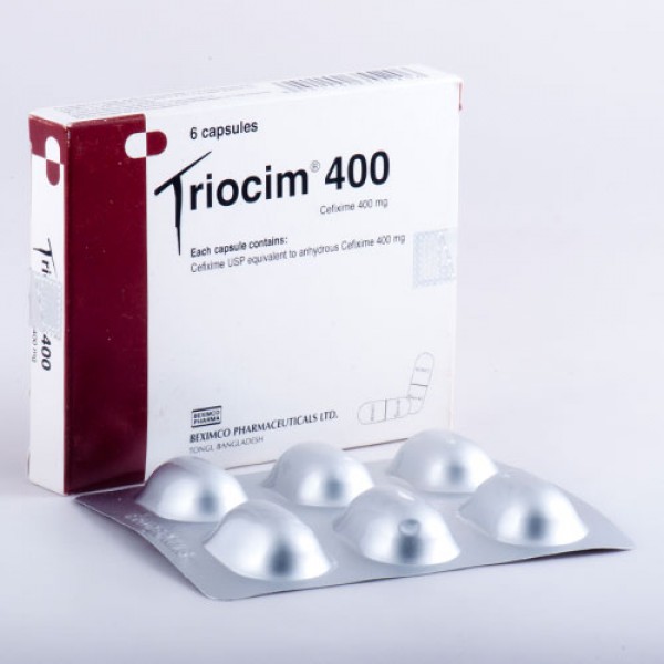 TRIOCIM 400mg  Cap.